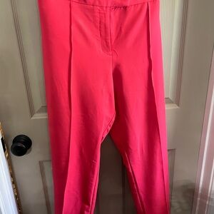 Worthington ankle pants. Coral, size 16